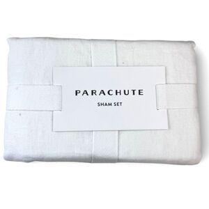 Parachute Linen Pillow Standard Shams White Soft Bedding Portugal European Flax